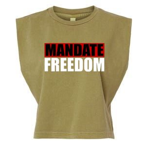 Mandate Freedom Garment-Dyed Women's Muscle Tee