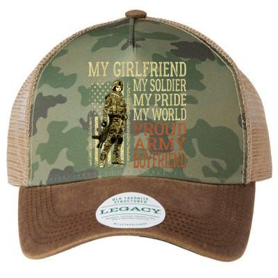 My Friend My Soldier Hero Proud Army Friend Military Cute Gift Legacy Tie Dye Trucker Hat