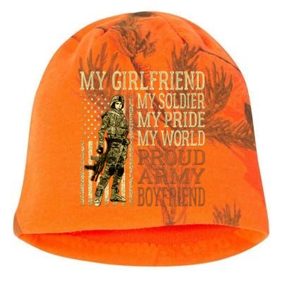 My Friend My Soldier Hero Proud Army Friend Military Cute Gift Kati - Camo Knit Beanie