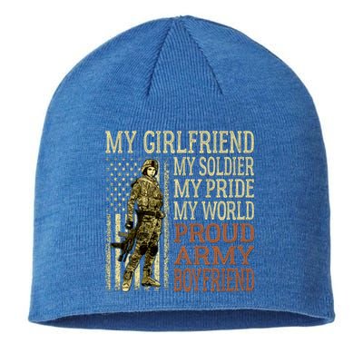 My Friend My Soldier Hero Proud Army Friend Military Cute Gift Sustainable Beanie