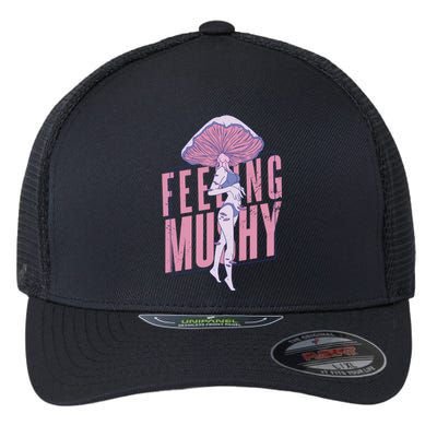 Mushroom Female Flexfit Unipanel Trucker Cap