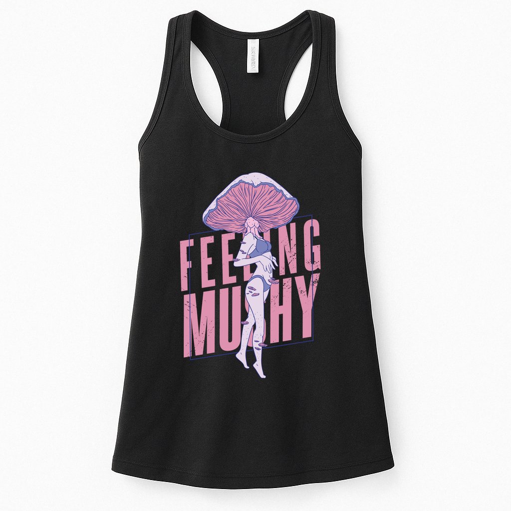 Mushroom Female Womens Tank Top