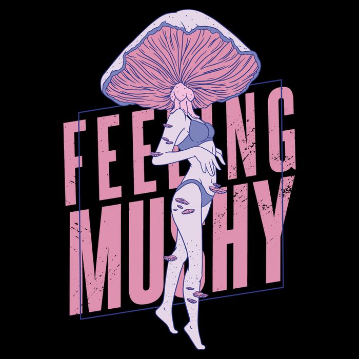 Mushroom Female Womens Tank Top