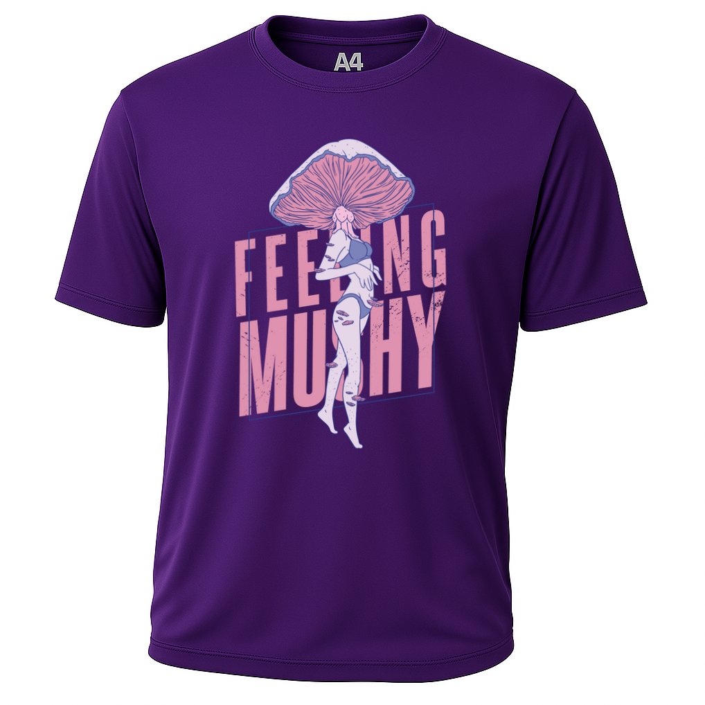 Mushroom Female Cooling Performance Crew T-Shirt