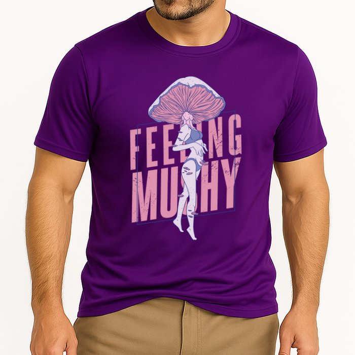 Mushroom Female Cooling Performance Crew T-Shirt