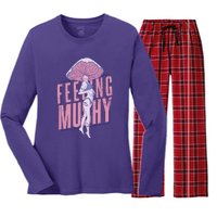 Mushroom Female Women's Long Sleeve Flannel Pajama Set 