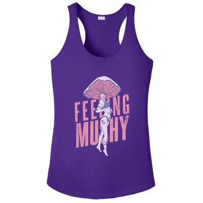 Mushroom Female Ladies PosiCharge Competitor Racerback Tank