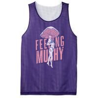 Mushroom Female Mesh Reversible Basketball Jersey Tank