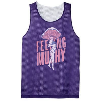 Mushroom Female Mesh Reversible Basketball Jersey Tank