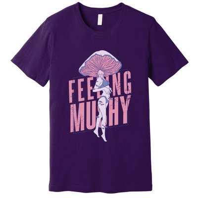 Mushroom Female Premium T-Shirt