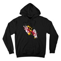 Maryland Flag Marylander Maryland Flag State Pride Hoodie