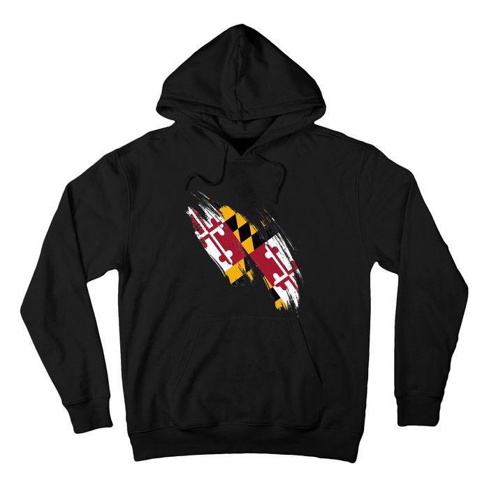 Maryland Flag Marylander Maryland Flag State Pride Hoodie