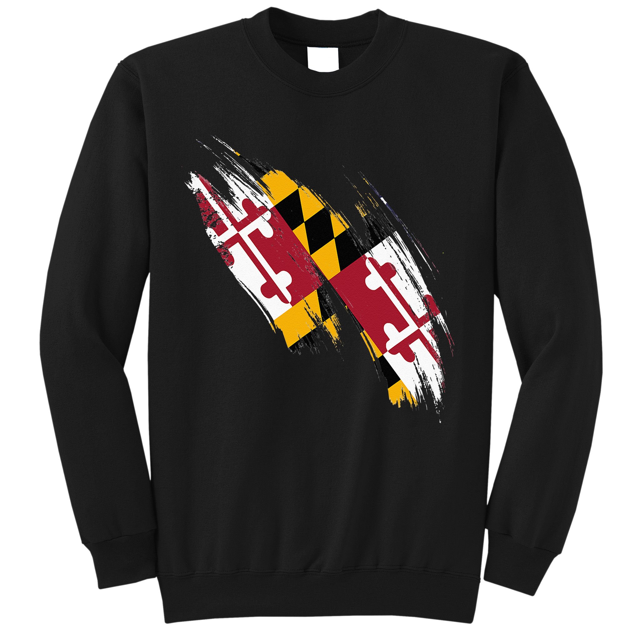 Maryland Flag Marylander Maryland Flag State Pride Sweatshirt