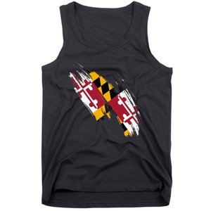 Maryland Flag Marylander Maryland Flag State Pride Tank Top