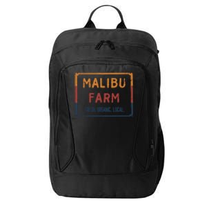 Malibu Farm Miami Beach Fresh Organic Local City Backpack