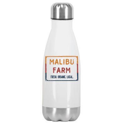 Malibu Farm Miami Beach Fresh Organic Local Stainless Steel Insulated Water Bottle