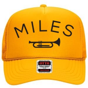 Miles Funny High Crown Mesh Back Trucker Hat