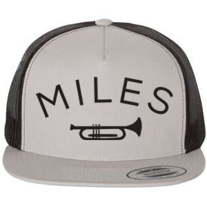 Miles Funny Flat Bill Trucker Hat