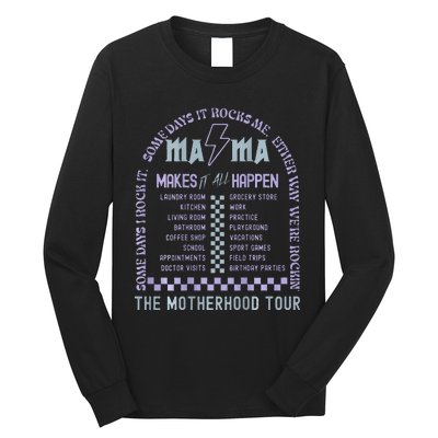 Mama Funny MomS Life MotherS Day Family Gift Long Sleeve Shirt