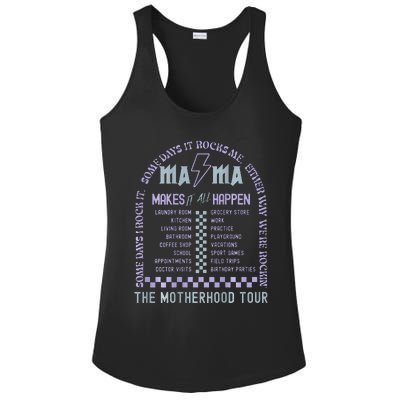 Mama Funny MomS Life MotherS Day Family Gift Ladies PosiCharge Competitor Racerback Tank