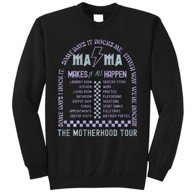 Mama Funny MomS Life MotherS Day Family Gift Tall Sweatshirt