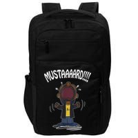 Mustarddd! Funny Mustard Lamar Tv Off Parody Impact Tech Backpack