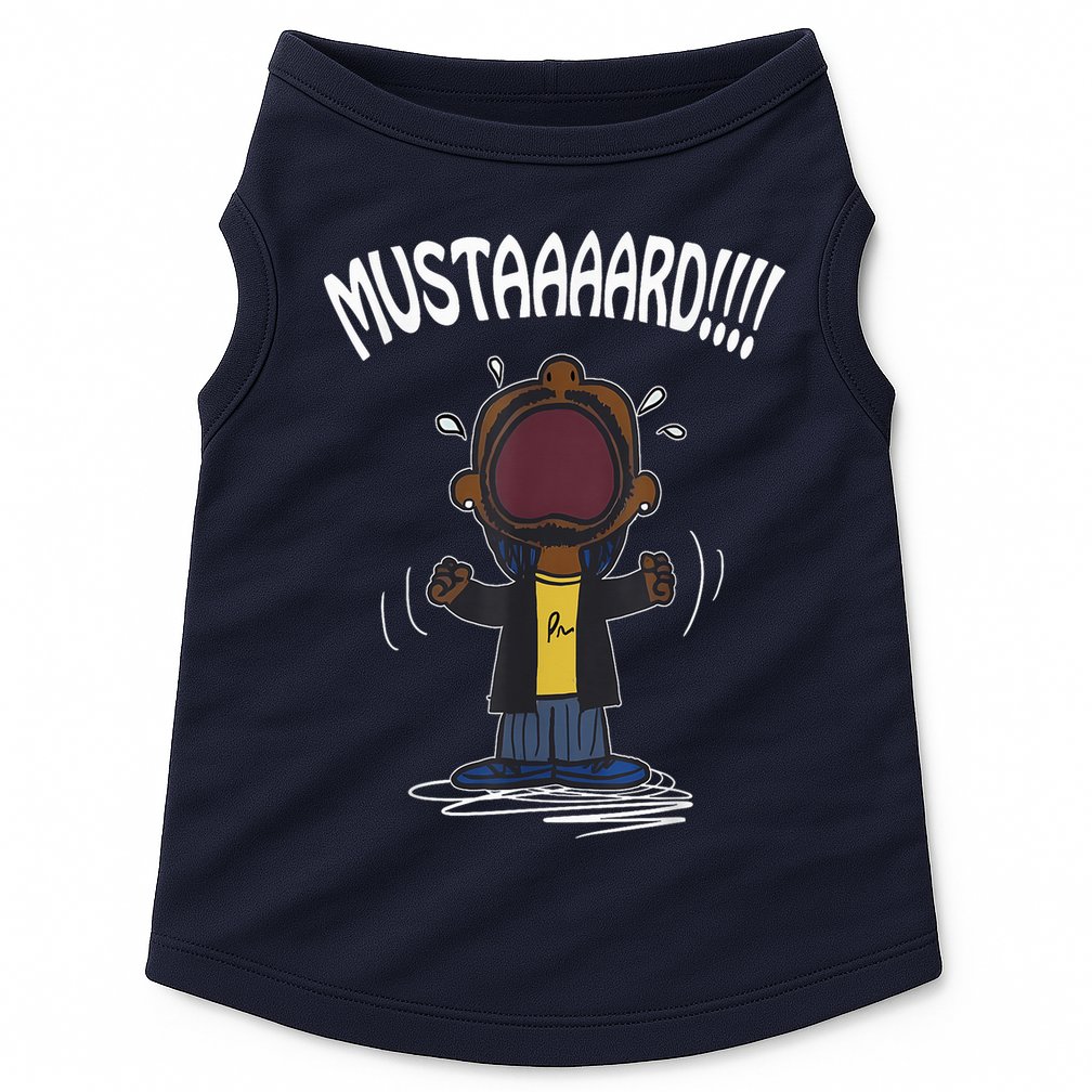 Mustarddd! Funny Mustard Lamar Tv Off Parody Doggie Tank