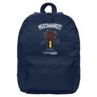 Mustarddd! Funny Mustard Lamar Tv Off Parody 16 in Basic Backpack