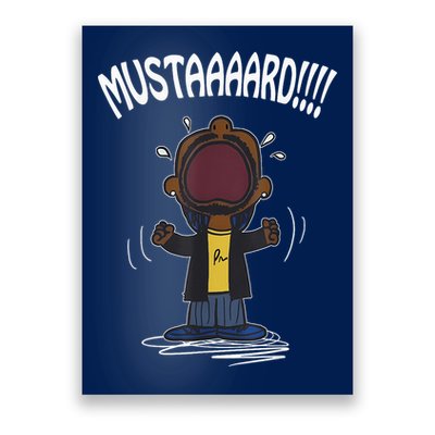 Mustarddd! Funny Mustard Lamar Tv Off Parody Poster