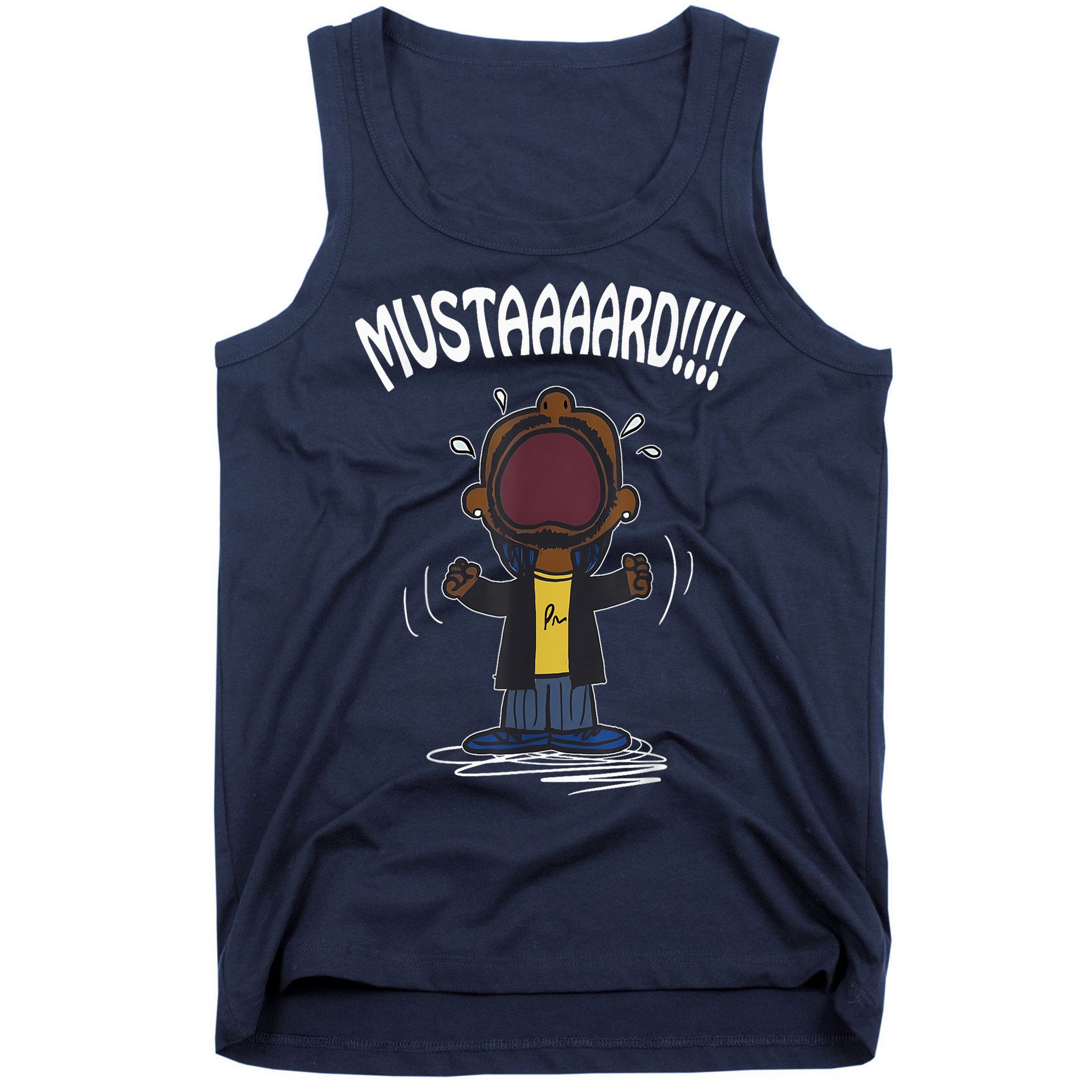 Mustarddd! Funny Mustard Lamar Tv Off Parody Tank Top