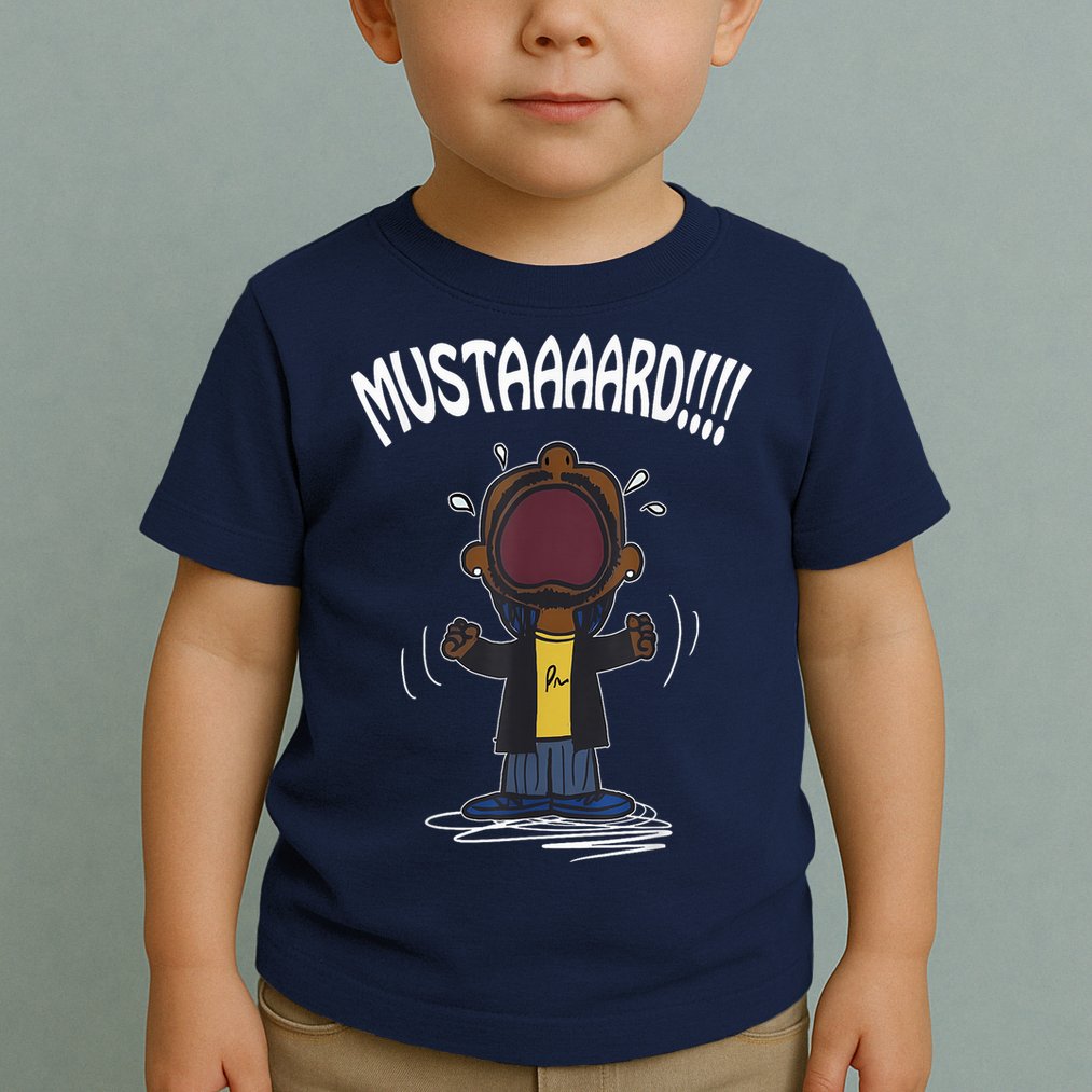 Mustarddd! Funny Mustard Lamar Tv Off Parody Toddler T-Shirt