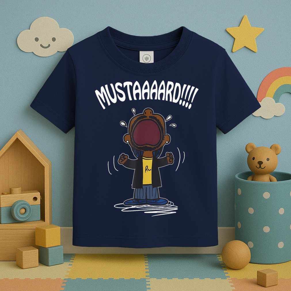 Mustarddd! Funny Mustard Lamar Tv Off Parody Toddler T-Shirt