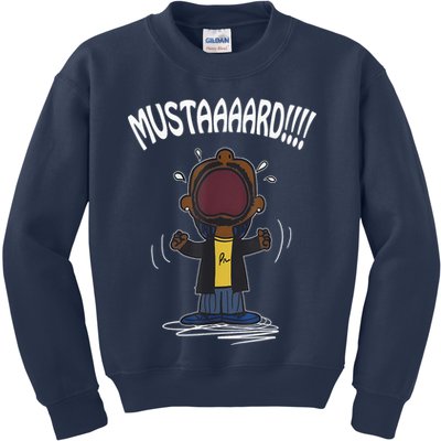 Mustarddd! Funny Mustard Lamar Tv Off Parody Kids Sweatshirt