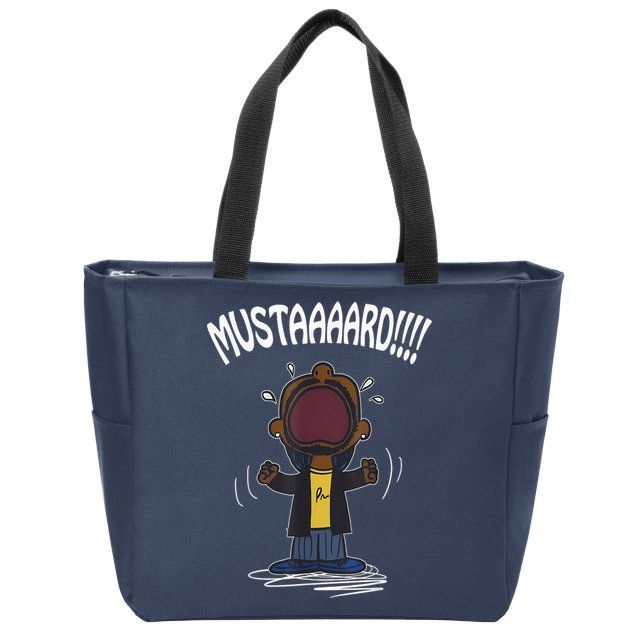 Mustarddd! Funny Mustard Lamar Tv Off Parody Zip Tote Bag