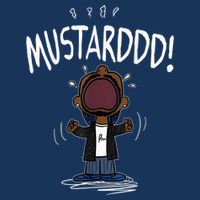 Mustarddd! Funny Mustard Lamar Tv Off Parody Flatbill Hat
