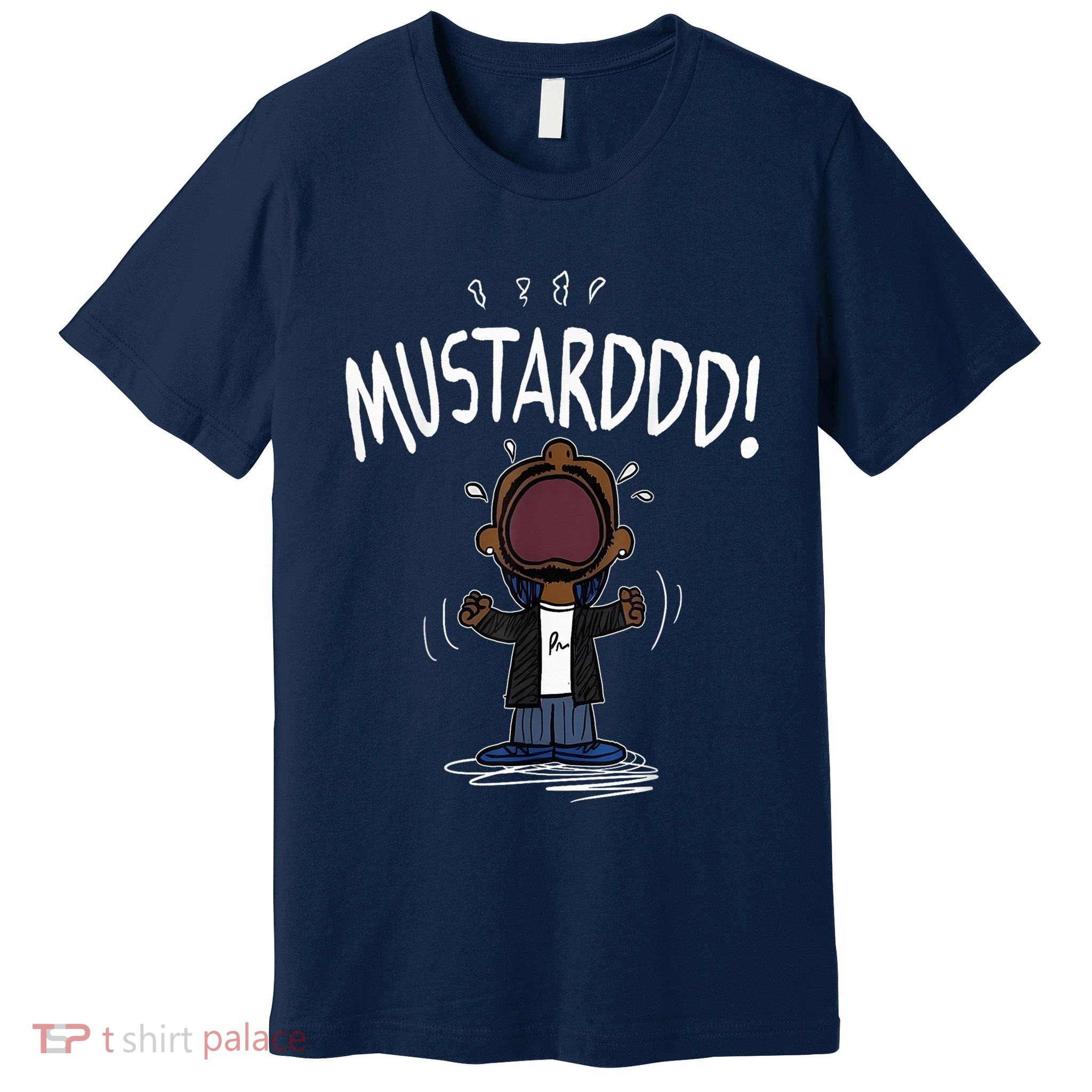 Mustarddd! Funny Mustard Lamar Tv Off Parody Premium T-Shirt