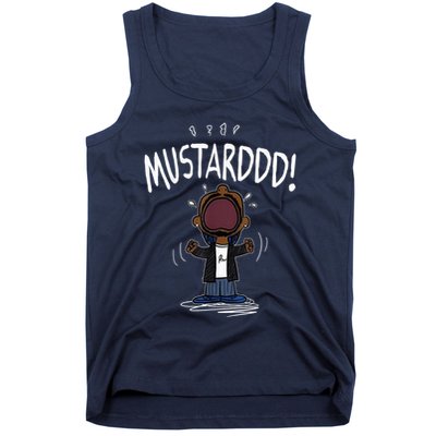 Mustarddd! Funny Mustard Lamar Tv Off Parody Tank Top