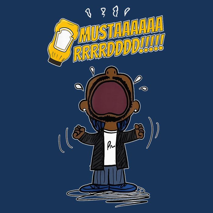 Mustarddd! Funny Mustard Lamar Tv Off Parody Women's V-Neck T-Shirt