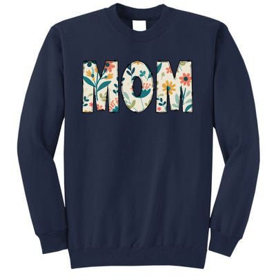 Mom Floral Tall Sweatshirt