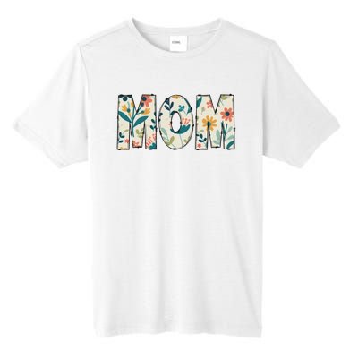 Mom Floral Tall Fusion ChromaSoft Performance T-Shirt