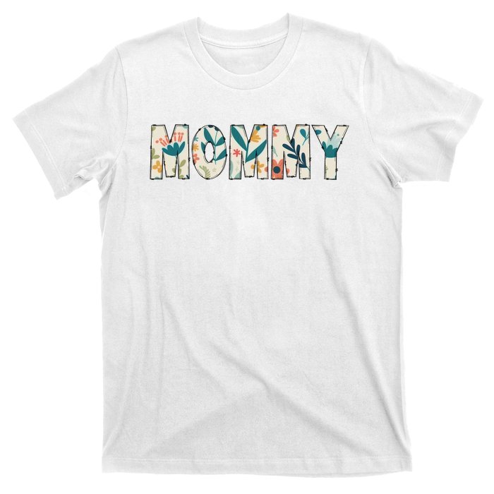 Mommy Floral T-Shirt