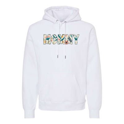 Mommy Floral Premium Hoodie