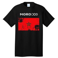 Morocco Flag Tall T-Shirt