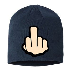 Middle Finger Sustainable Beanie