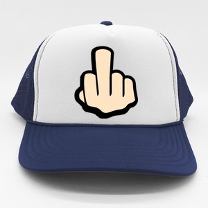 Middle Finger Trucker Hat