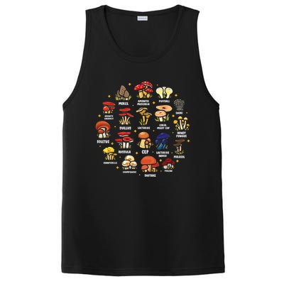 Mycology Fungi Mushroom Collector Hippie Fungus Plants PosiCharge Competitor Tank