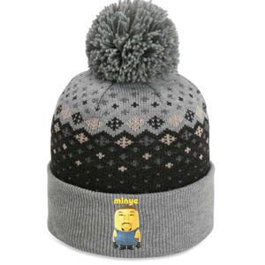 Minye Funny The Baniff Cuffed Pom Beanie