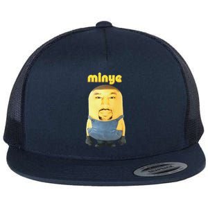 Minye Funny Flat Bill Trucker Hat