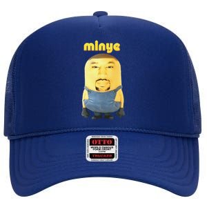 Minye Funny High Crown Mesh Back Trucker Hat