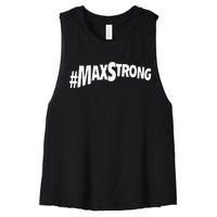 Maxstrong Freeman Women's Racerback Cropped Tank